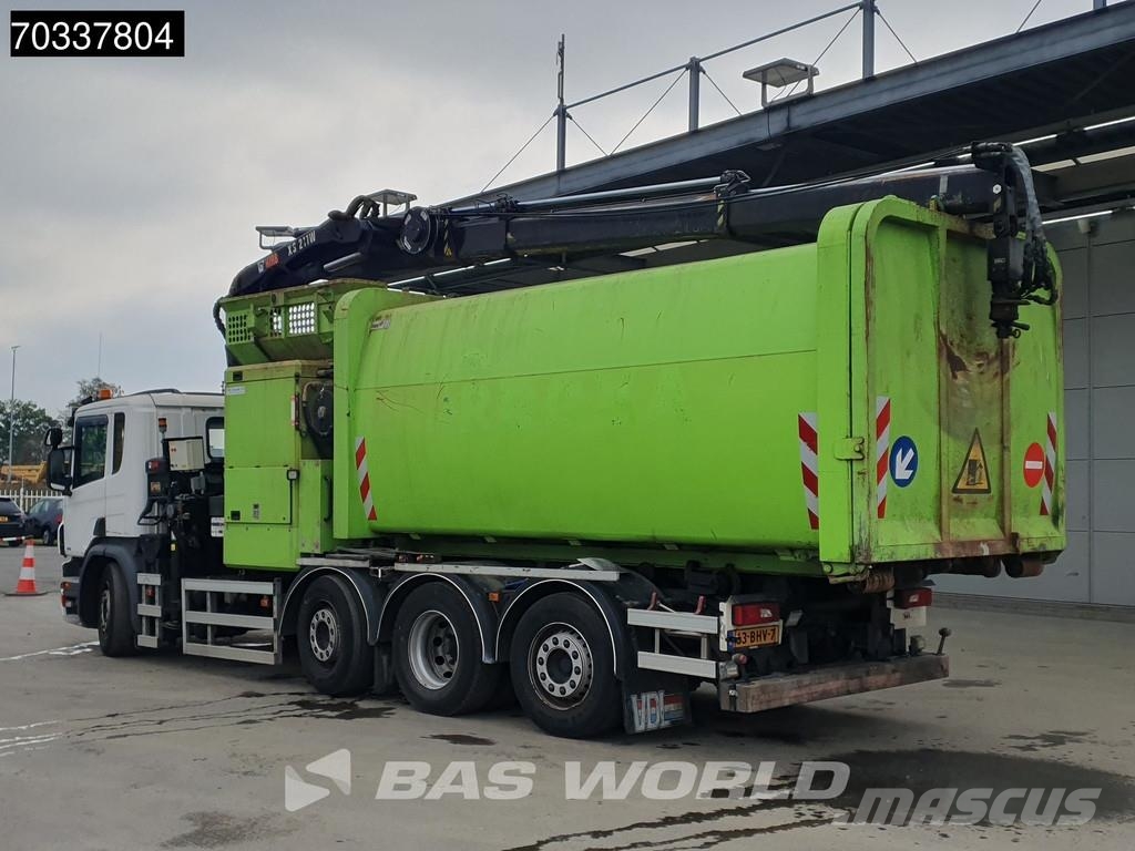 Scania P360 P 8X2 Hiab 211 BW 3-hipro Crane Kran VDL Tran Komunalni tovornjaki