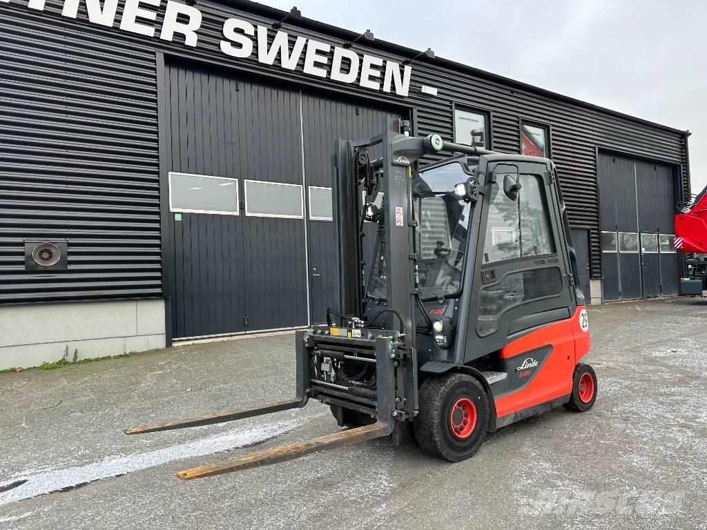 Linde E 20 Elektrikli forkliftler