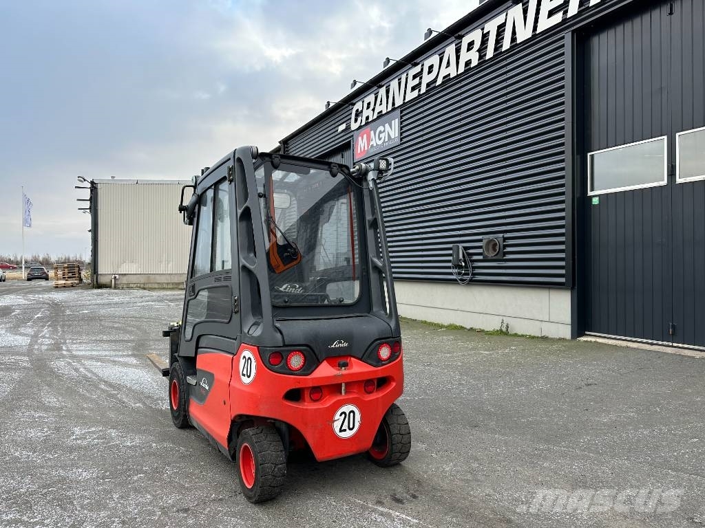 Linde E 20 Elektrikli forkliftler