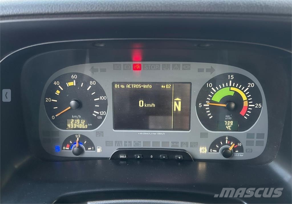 Mercedes-Benz ACTROS 3341 8X4 + PUTZMEISTER M 46 Kamioni-šasije