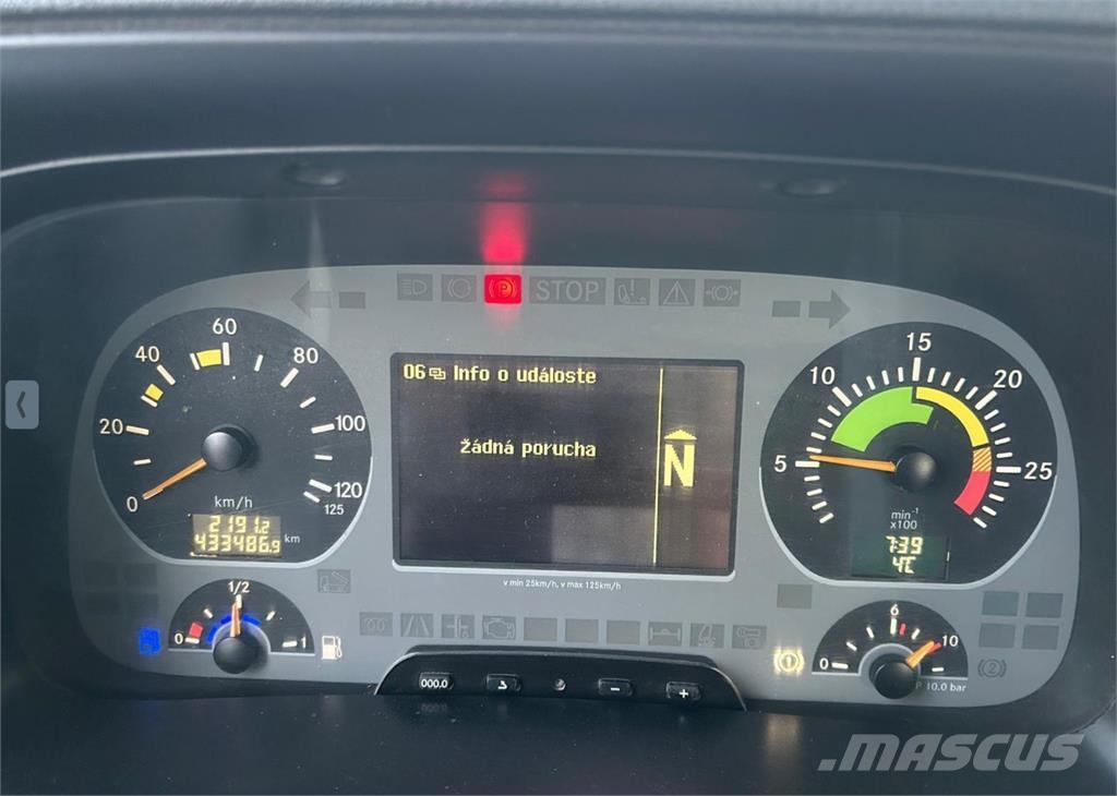 Mercedes-Benz ACTROS 3341 8X4 + PUTZMEISTER M 46 Kamioni-šasije