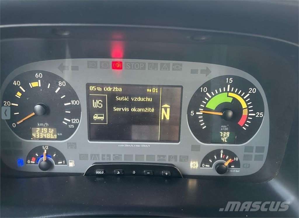 Mercedes-Benz ACTROS 3341 8X4 + PUTZMEISTER M 46 Kamioni-šasije