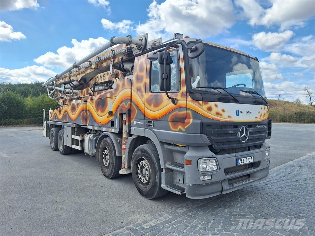 Mercedes-Benz ACTROS 3341 8X4 + PUTZMEISTER M 46 Kamioni-šasije