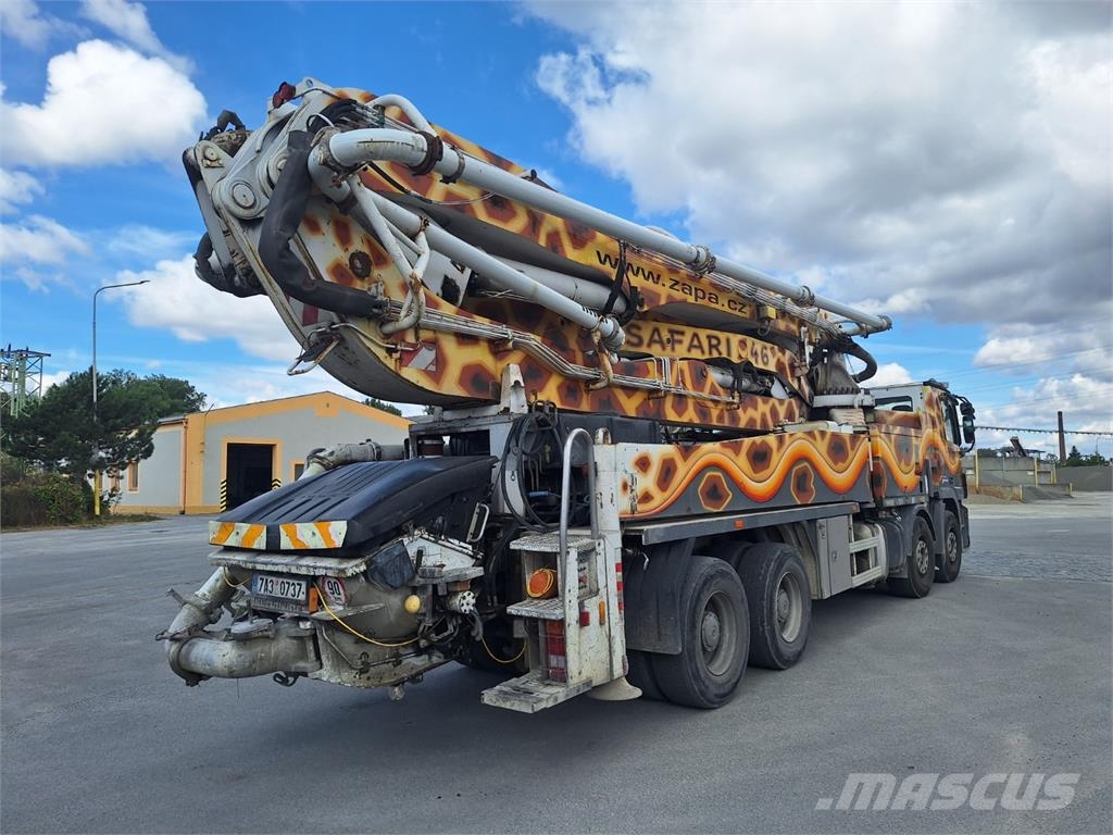 Mercedes-Benz ACTROS 3341 8X4 + PUTZMEISTER M 46 Kamioni-šasije