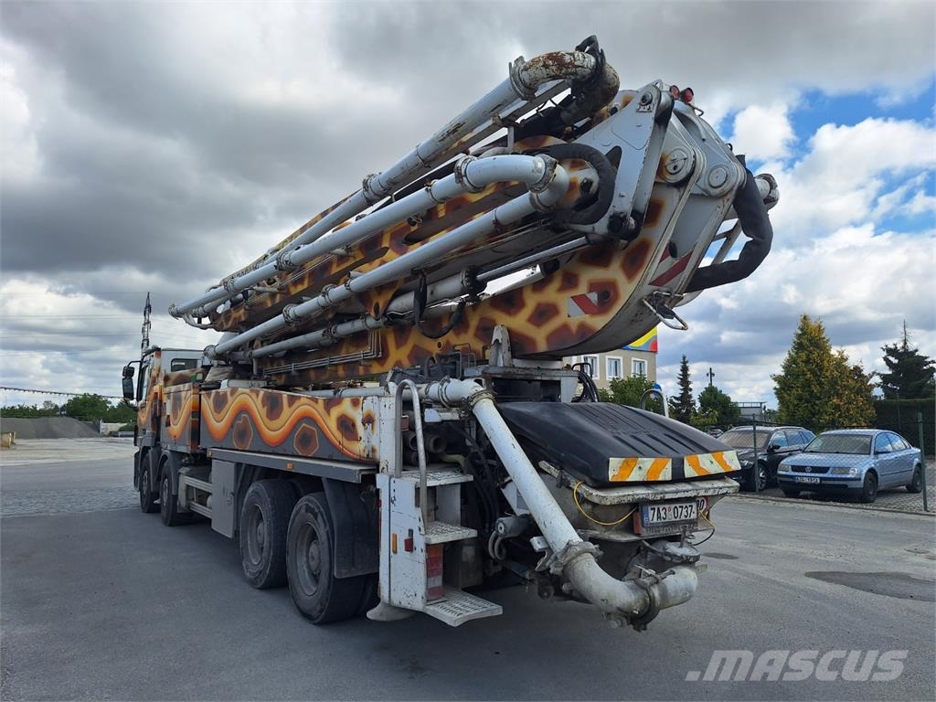 Mercedes-Benz ACTROS 3341 8X4 + PUTZMEISTER M 46 Kamioni-šasije