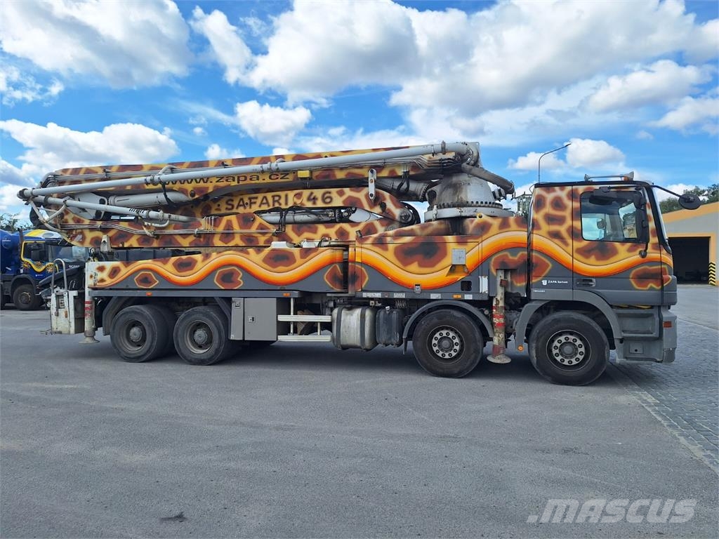 Mercedes-Benz ACTROS 3341 8X4 + PUTZMEISTER M 46 Kamioni-šasije
