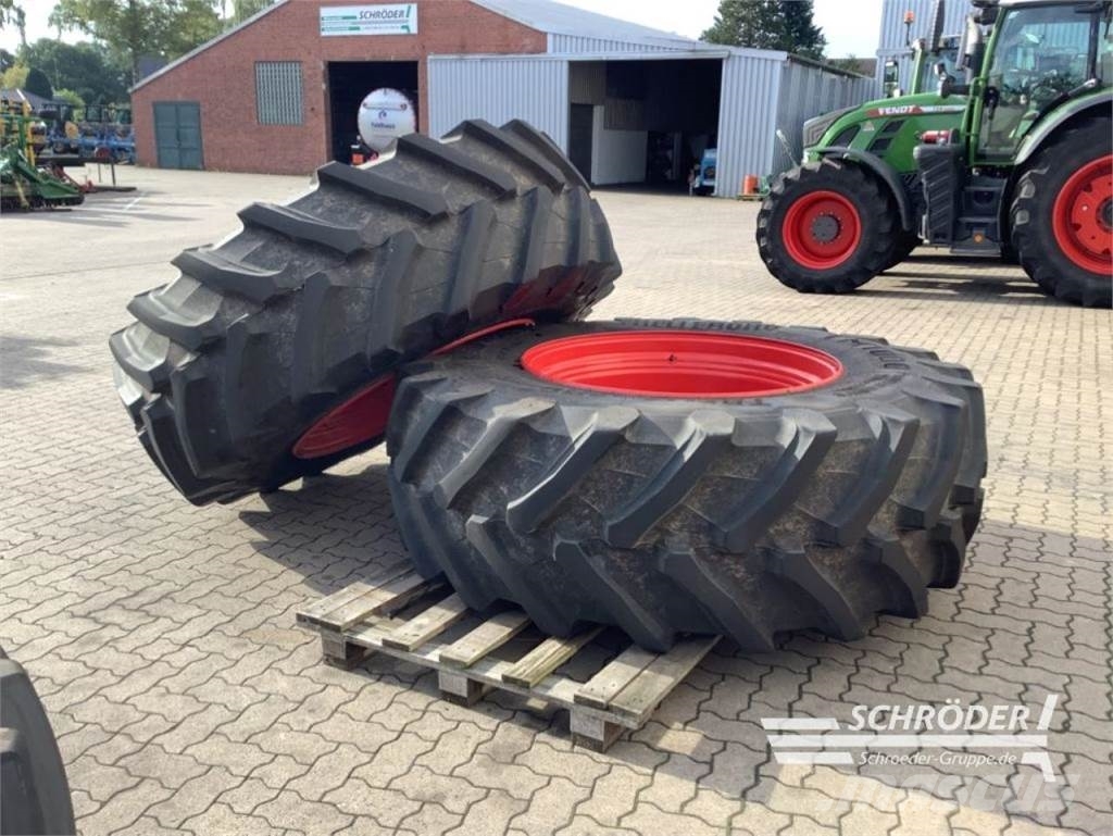 Trelleborg VF 600/70 R30 + VF 650/75 R42 Zdvojené kolesá