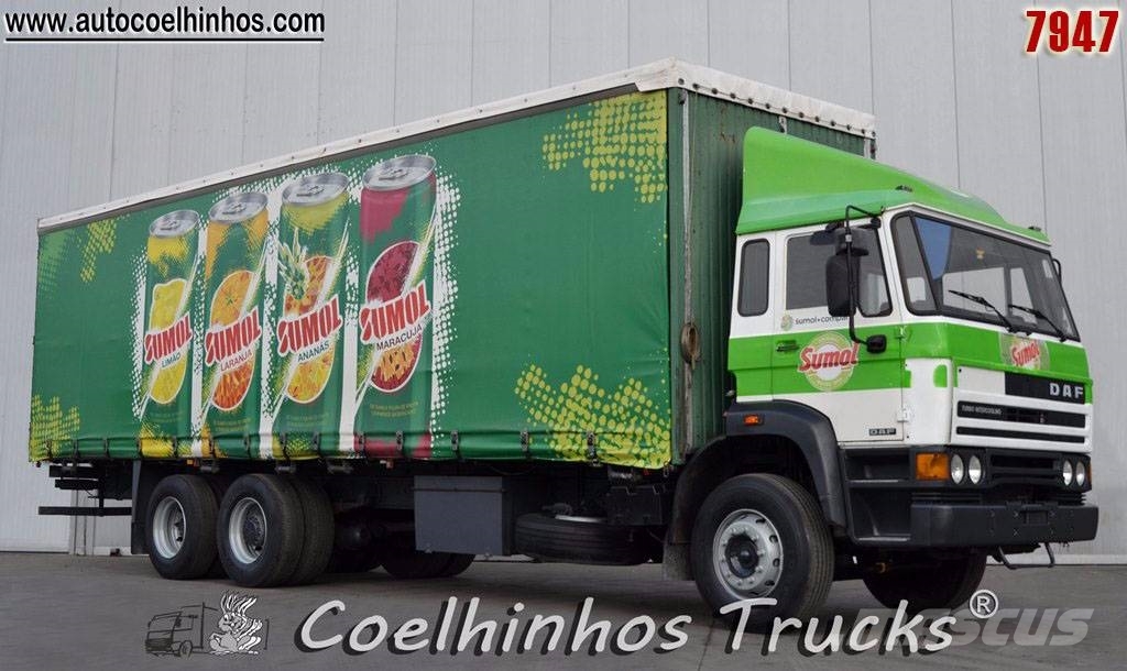 DAF 2500 Ti Priekabos su tentu