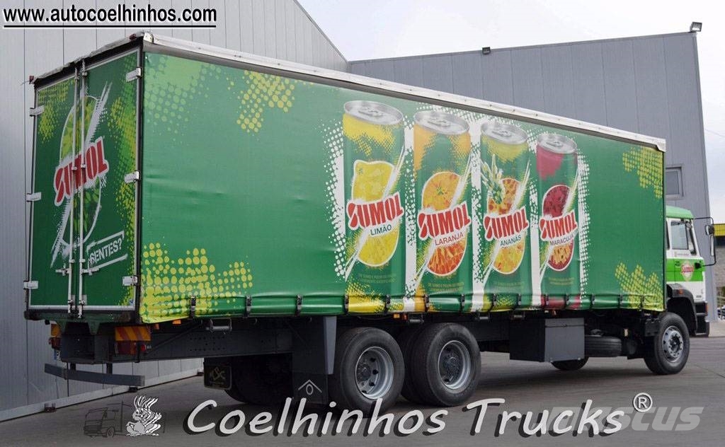 DAF 2500 Ti Priekabos su tentu