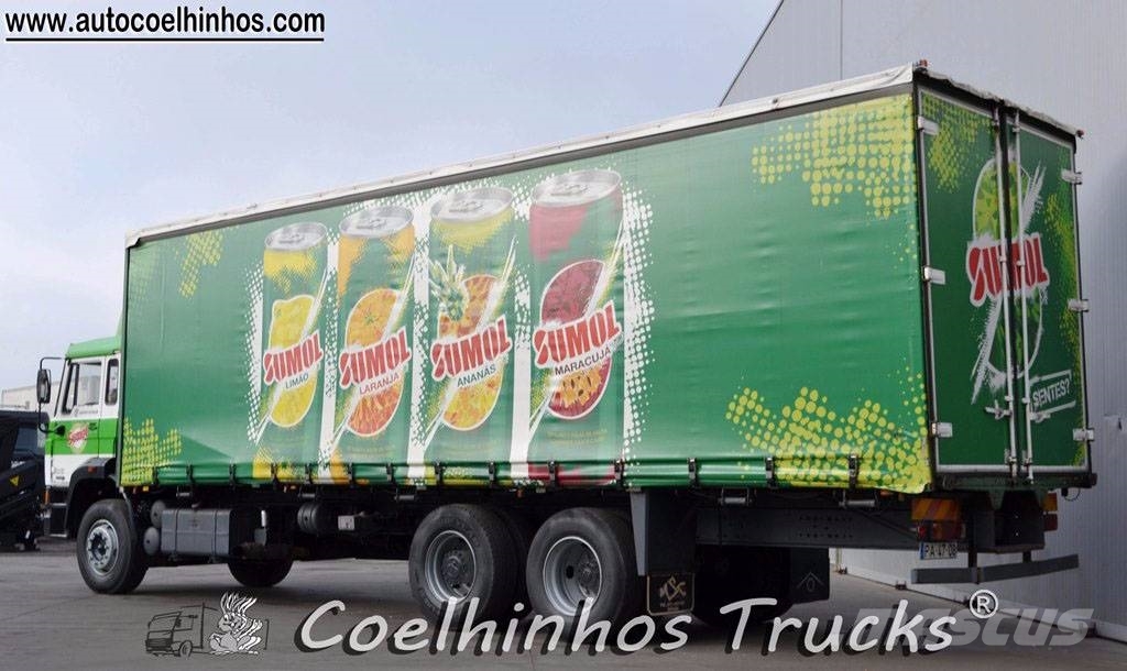 DAF 2500 Ti Priekabos su tentu