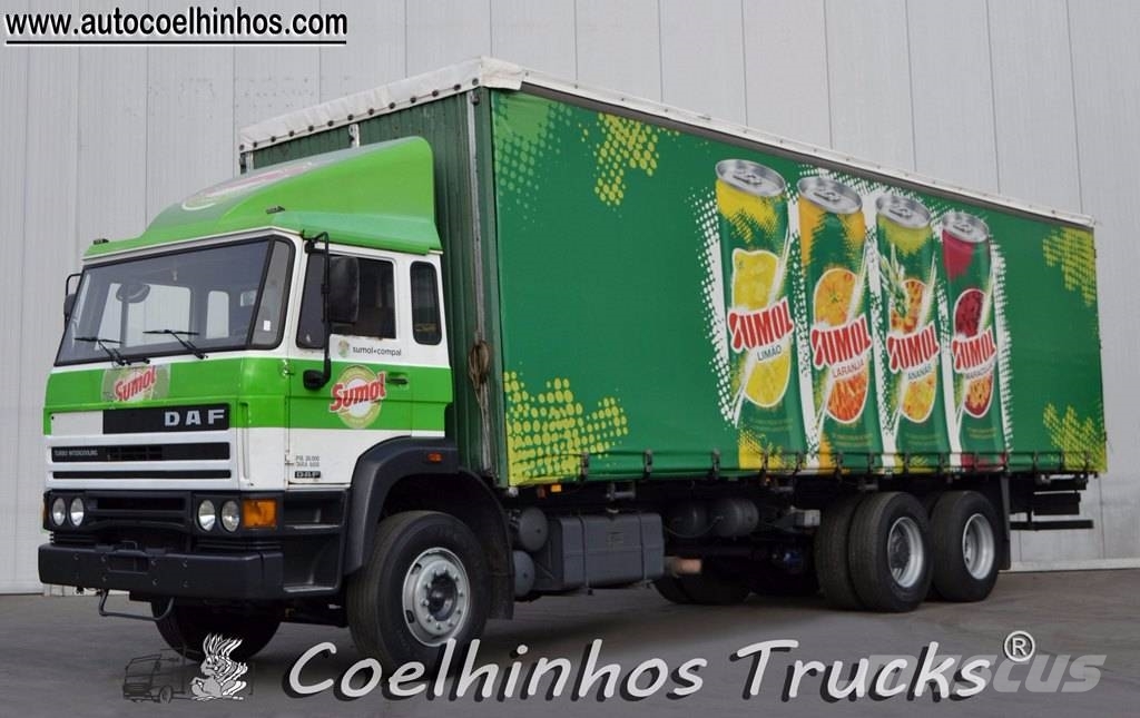 DAF 2500 Ti Priekabos su tentu