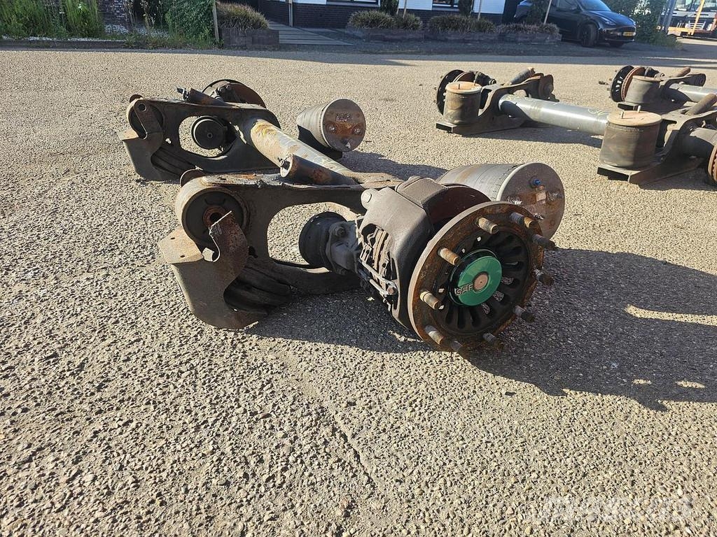 SAF B19-19K / SBK1937-11S/TRAILER AXLE /SINGLE TIRES/ Osovine