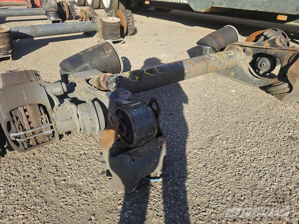 SAF B19-19K / SBK1937-11S/TRAILER AXLE /SINGLE TIRES/ Osovine