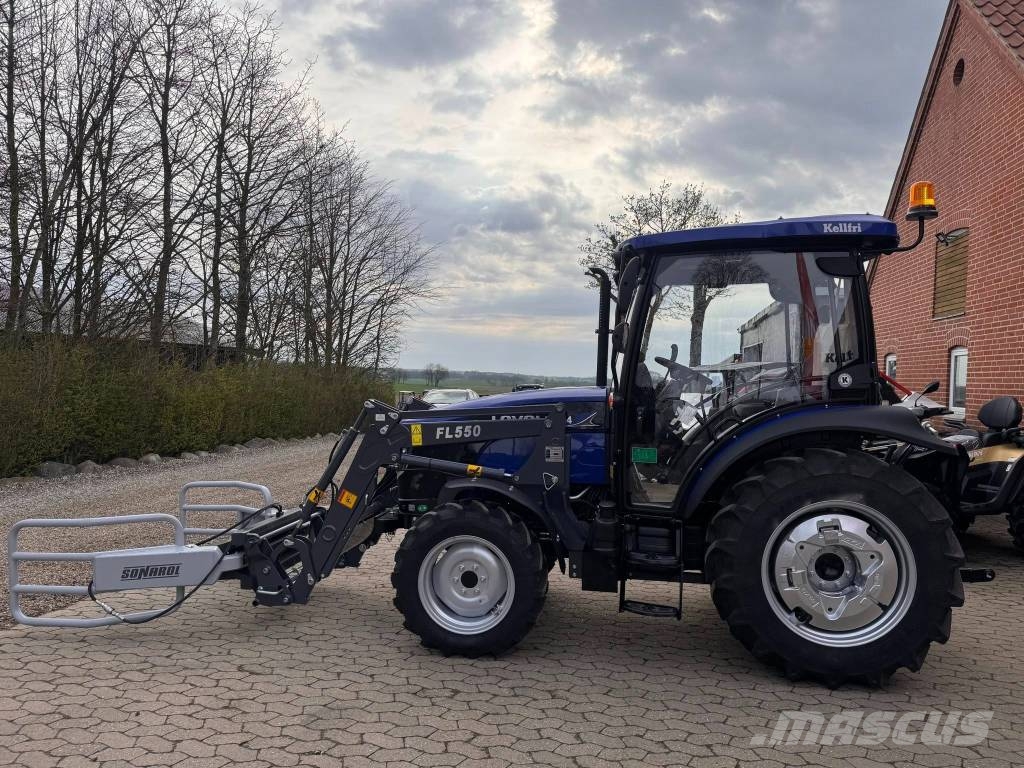 Lovol 50 hk 4 wd med frontlæsser Tratores Agrícolas usados
