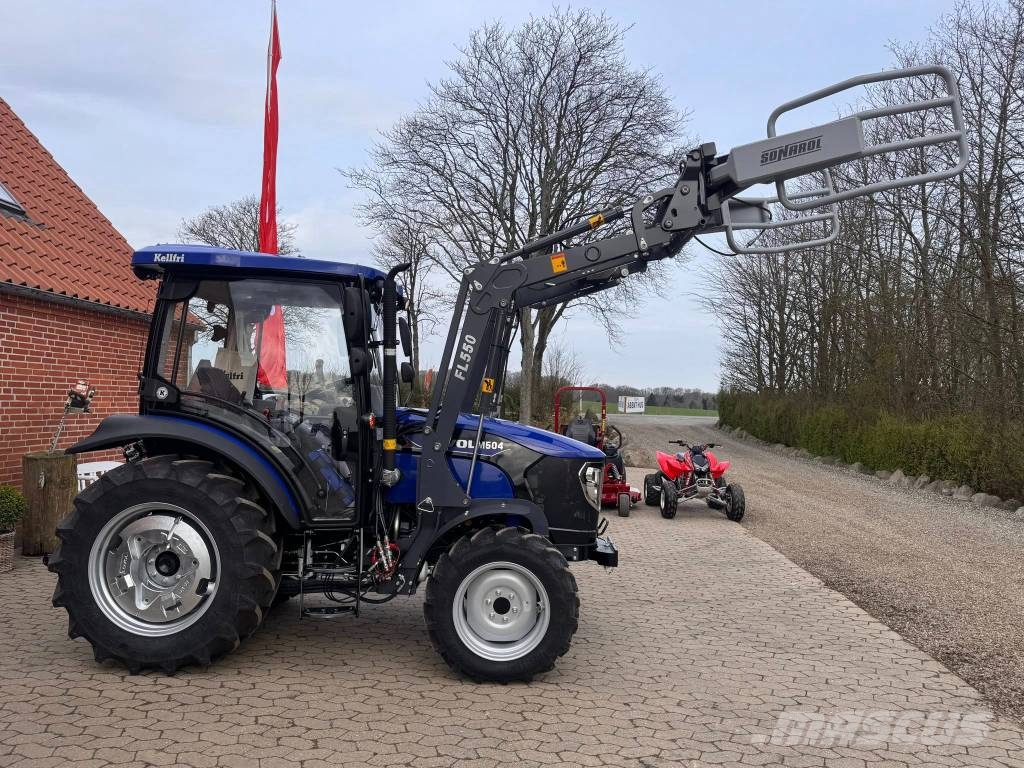 Lovol 50 hk 4 wd med frontlæsser Tratores Agrícolas usados
