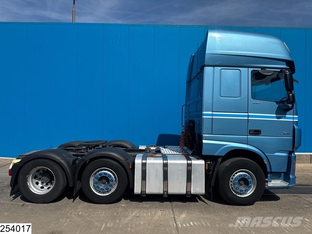 DAF XF 530 6x2, EURO 6, ACC, Retarder, Standairco 曳引機組件