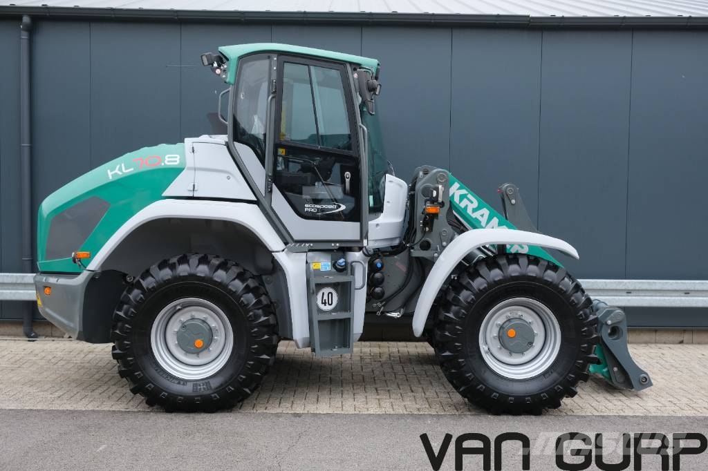 Kramer KL 70.8 ( v.g.l. Volvo L60H, WL 95, 9580) Gumikerekes homlokrakodók