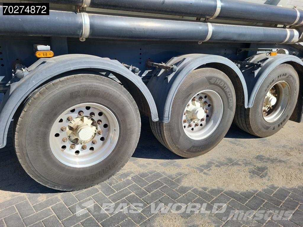 LAG O-3-TI NL-Trailer BPW Tipping نصف مقطورات مقطورة 