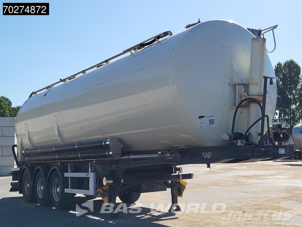 LAG O-3-TI NL-Trailer BPW Tipping نصف مقطورات مقطورة 