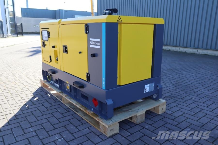 Atlas Copco QAS 40 ST3 Valid inspection, Diesel, 40 kVA Generadores diésel