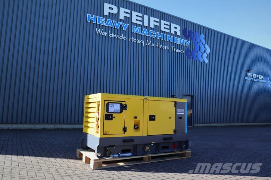 Atlas Copco QAS 40 ST3 Valid inspection, Diesel, 40 kVA Generadores diésel
