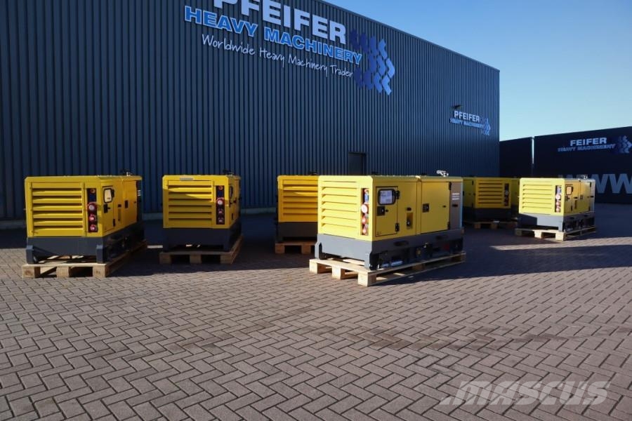 Atlas Copco QAS 40 ST3 Valid inspection, Diesel, 40 kVA Generadores diésel