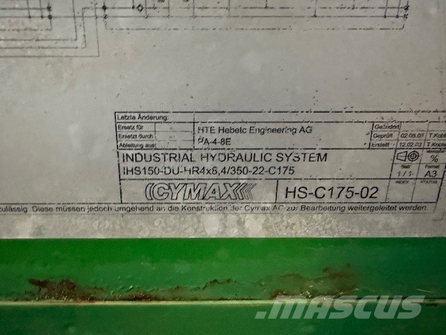 Rexroth agregat hydrauliczny400 bar / 30 kw /power pack Εξαρτήματα και ανταλλακτικά εξοπλισμού γεωτρήσεων
