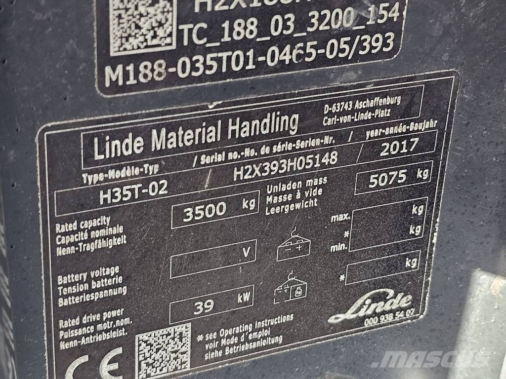 Linde H35T-02 Chariots GPL