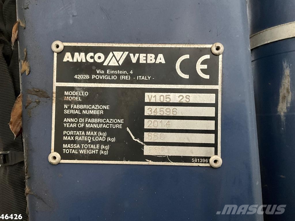 Iveco Eurocargo ML100E19 Euro 6 Amco Veba 5 Tonmeter laa Grúas todo terreno