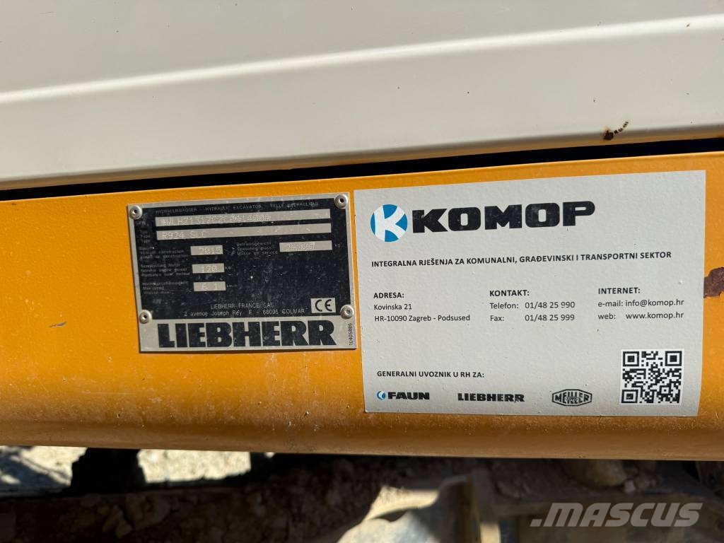 Liebherr LIEBHERR R 924 LITRONIC Bageri guseničari
