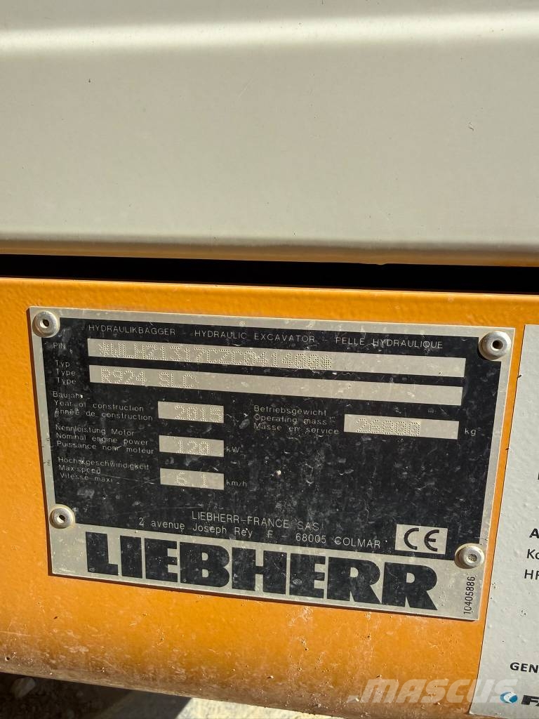 Liebherr LIEBHERR R 924 LITRONIC Bageri guseničari