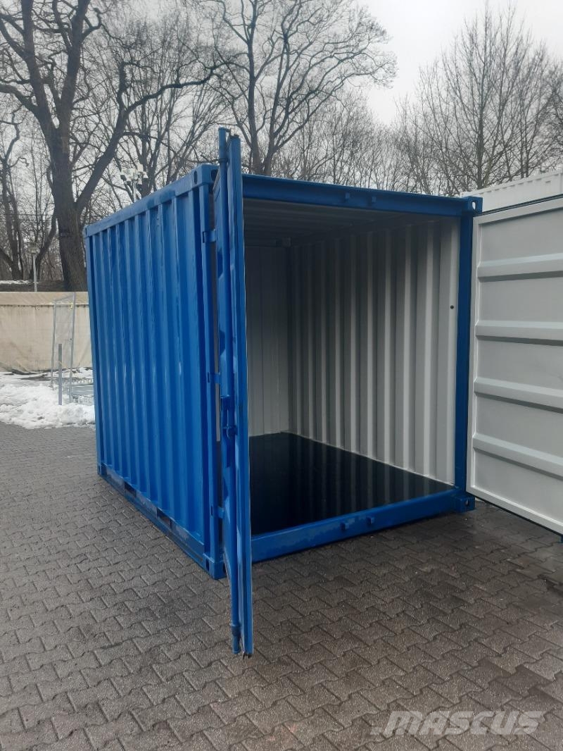  Containerprofi Lagercontainer 10ft Typ S5 Blau - H Tesis Konaklama Yapıları