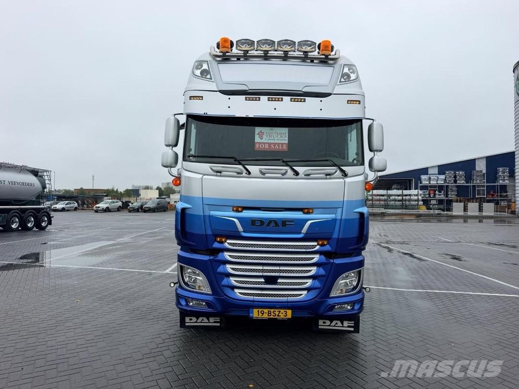 DAF XF 480 FTG 6X2/4, hydrauliek, stand airco, 9t voor Vetopöytäautot