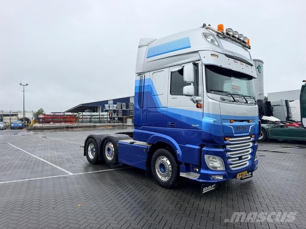 DAF XF 480 FTG 6X2/4, hydrauliek, stand airco, 9t voor Vetopöytäautot
