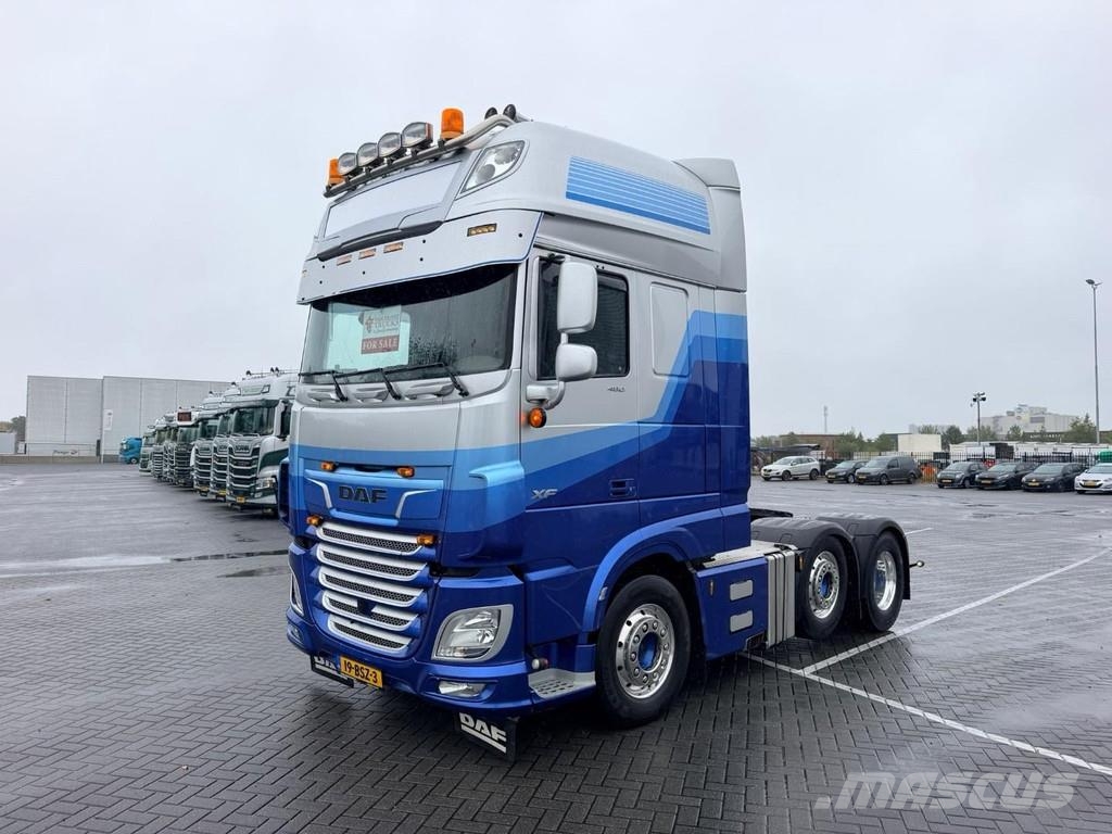 DAF XF 480 FTG 6X2/4, hydrauliek, stand airco, 9t voor Sadulveokid