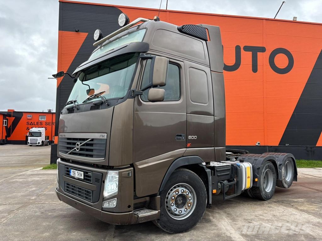 Volvo FH 500 6x2 GLOBE XL / HYDRAULICS / DOUBLE BOGIE Vilcēji