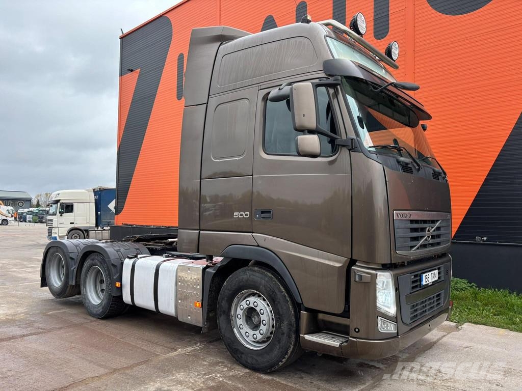 Volvo FH 500 6x2 GLOBE XL / HYDRAULICS / DOUBLE BOGIE Vilcēji