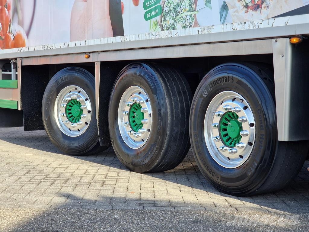 Chereau CSD3 Thermoking frigo - 3 axle - Steering axle - S Hladilne polprikolice