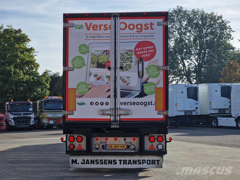 Chereau CSD3 Thermoking frigo - 3 axle - Steering axle - S Hladilne polprikolice