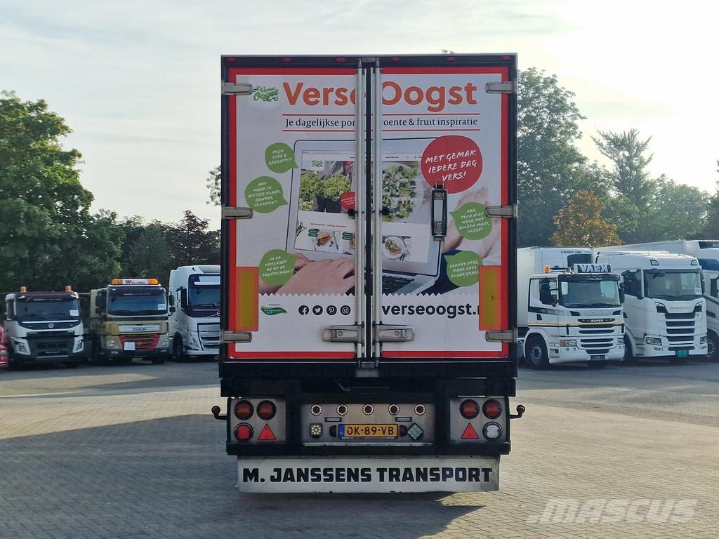 Chereau CSD3 Thermoking frigo - 3 axle - Steering axle - S Hladilne polprikolice