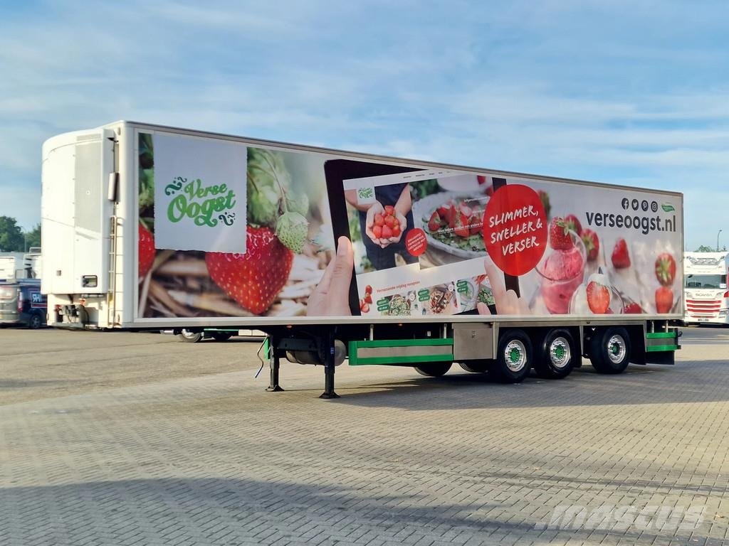 Chereau CSD3 Thermoking frigo - 3 axle - Steering axle - S Hladilne polprikolice
