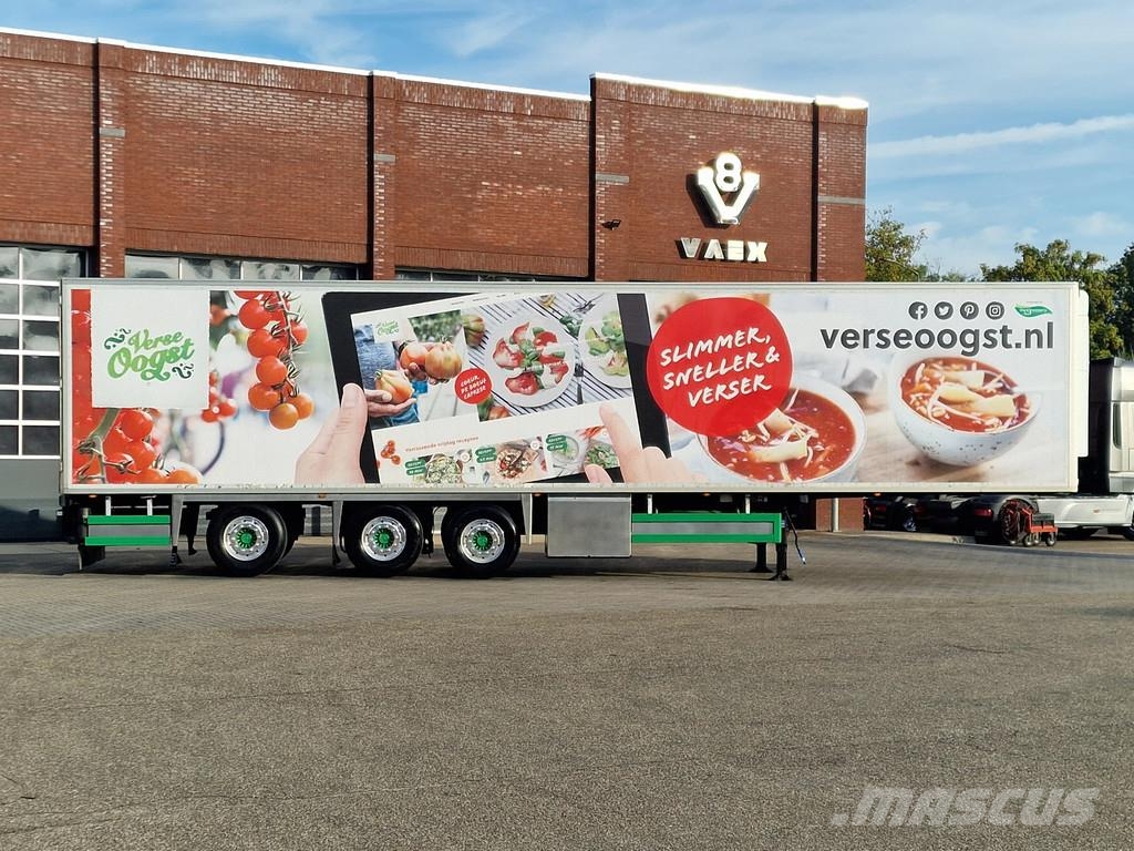 Chereau CSD3 Thermoking frigo - 3 axle - Steering axle - S Hladilne polprikolice
