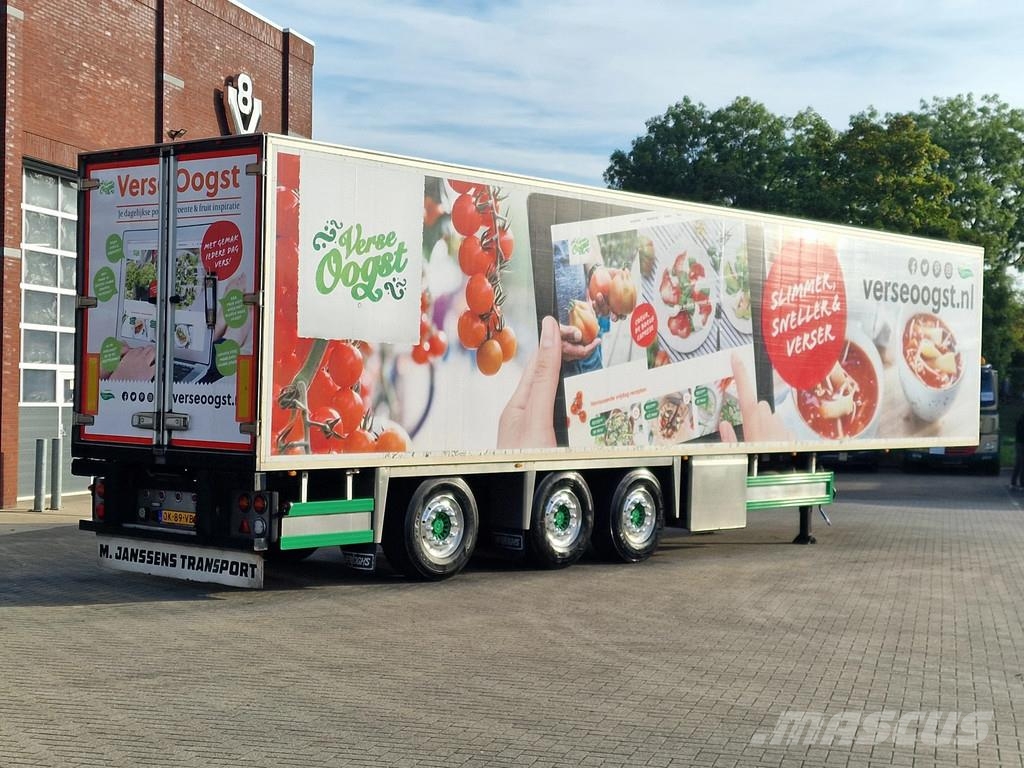 Chereau CSD3 Thermoking frigo - 3 axle - Steering axle - S Hladilne polprikolice