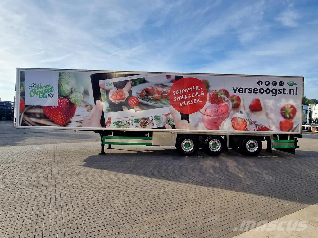 Chereau CSD3 Thermoking frigo - 3 axle - Steering axle - S Hladilne polprikolice