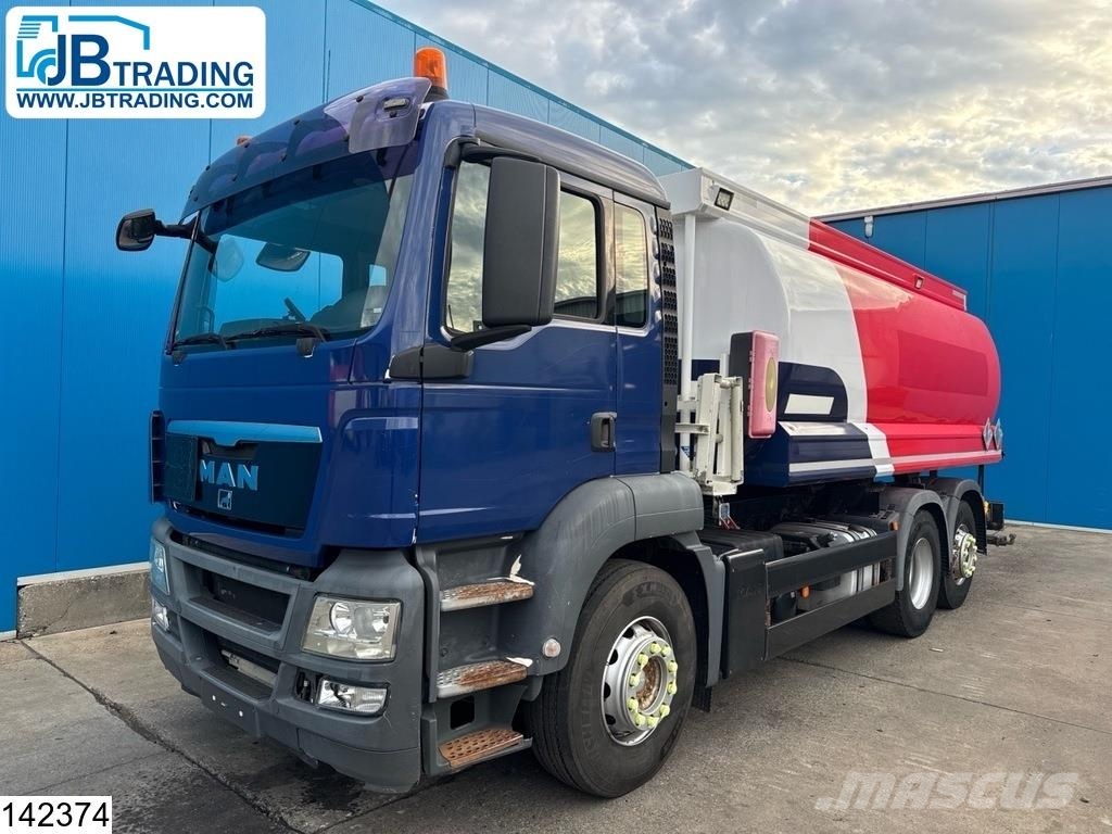 MAN TGS 26 360 6x2, EURO 5, Willig, 20.000 L, 3 Comp Autocisterna