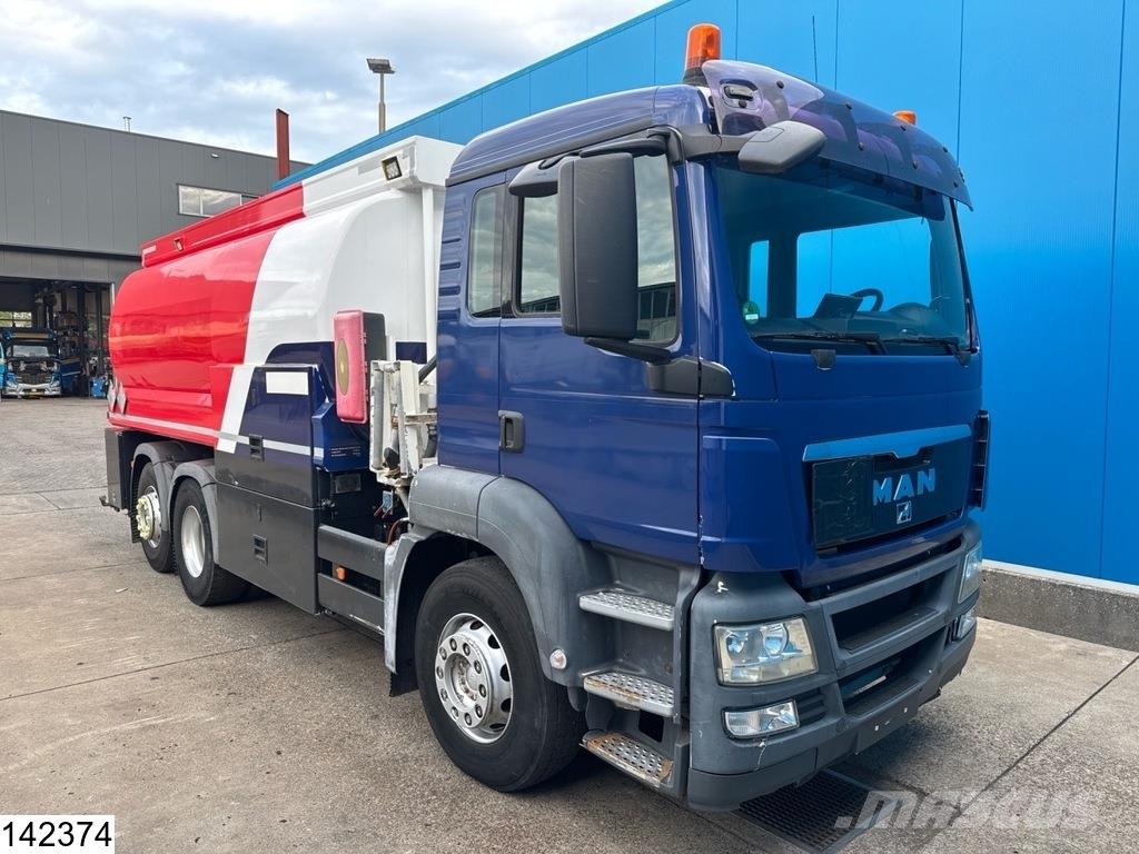 MAN TGS 26 360 6x2, EURO 5, Willig, 20.000 L, 3 Comp Autocisterna