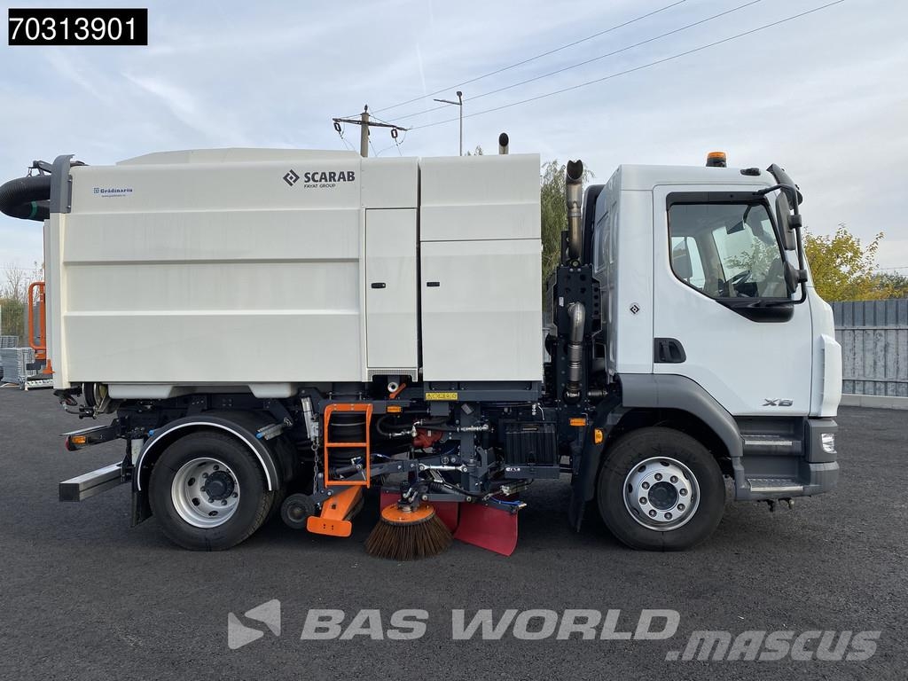 DAF XB 230 4X2 NEW! Scarab 6.35m3 Sweeper 3 Brushes Au Zametací vozy