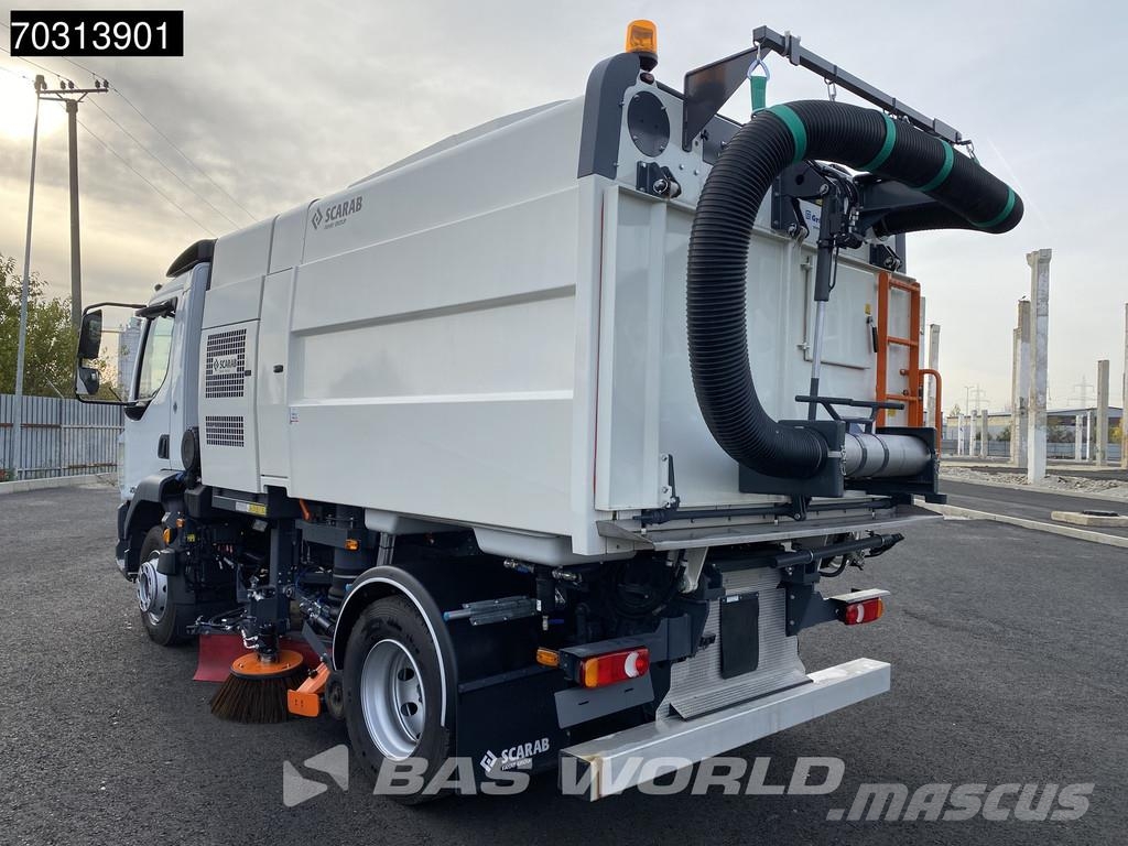 DAF XB 230 4X2 NEW! Scarab 6.35m3 Sweeper 3 Brushes Au Zametací vozy