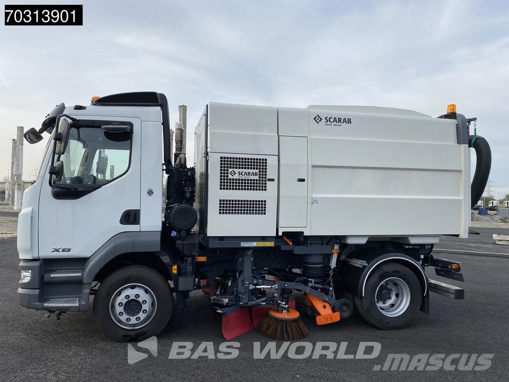 DAF XB 230 4X2 NEW! Scarab 6.35m3 Sweeper 3 Brushes Au Zametací vozy