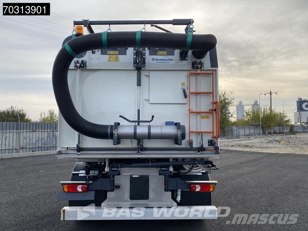 DAF XB 230 4X2 NEW! Scarab 6.35m3 Sweeper 3 Brushes Au Zametací vozy